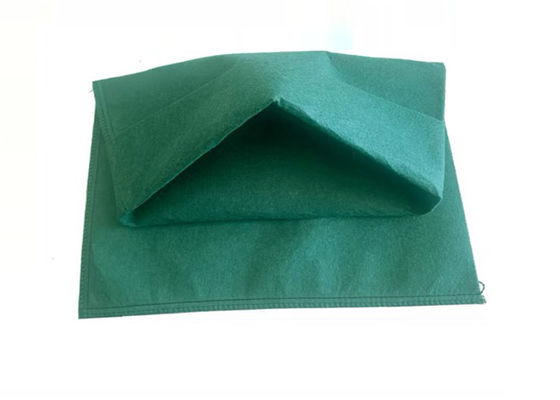斜面の保護ポリエステルGeotextile袋の緑の砂袋